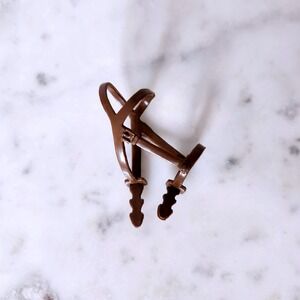 Breyer Horse Bridle Tack Miniature Toy Brown Plastic Equestrian Accessory